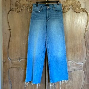 Banana Republic High-Rise / Wide Leg Jeans